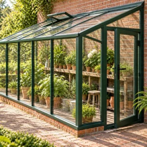 Sideyard Lean-To Greenhouse — alternate